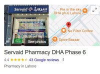 Servaid Pharmacy DHA Phase 6