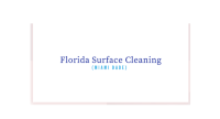 Florida Surface Cleaning LLC