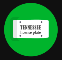 Tennessee License Plate