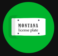 Montana License Plate