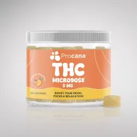 Procana THC Gummies 5mg- Peach Mango