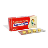 Buy Tadacip 20 Mg Online at lowest price in Flatmeds.com