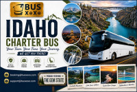 Your Next Big Event Deserves the Best Idaho Charter Bus Rental Service Available.