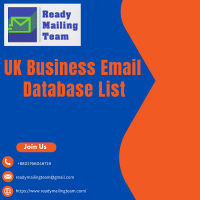 Create the UK B2B Market with Ready Mailing Team’s Business Email Database