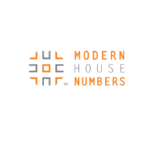 Modern House Numbers