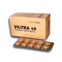 Vilitra 40 : A once-daily dose of Sildenafil for erectile dysfunction