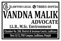 Lawvino Legal Ludhiana | Vandna Malik Advocate