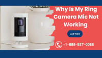 Why Is My Ring Camera Mic Not Working | Call +1–888–937–0088.