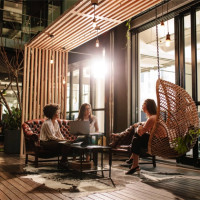 Warehouse showcasing indoor & outdoor furniture