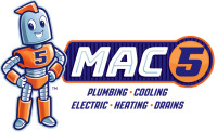 MAC 5 Services: Plumbing, Air Conditioning, Electrical, Heating, & Drain Experts