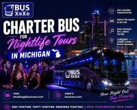 Trusted Nightlife Tours Charter Bus Services in Michigan