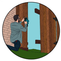 Mom’s Fence Man