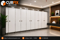Toilet Cubicle Manufacturers | Cubfix Cubicle System
