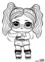 L.O.L Suprise Dolls Coloring Pages