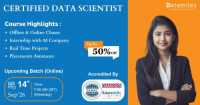 DataMites Data Science Offline Classes in Delhi