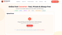 DFONT Font Conversion as a Technical Requirement, Not a Feature