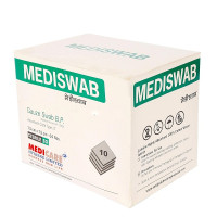 Top-Quality Medicare Mediswab Gauze Swab – 7.5cm x 7.5cm (08 Ply)