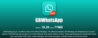 Safe Download GB WhatsApp For Free