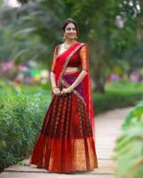 Traditional Half Saree Collection Celebrating Youthful Grace And Cultural Elegance