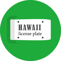 Hawaii License Plate