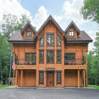 Pocono Riverfront Home near Camelback Resort
