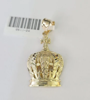 Buy 10K, 14K Gold Cuban Link Pendant for Men in Texas, USA