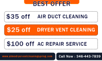Almo Dryer Vent Cleaning Spring TX