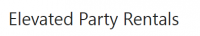 Elevated Party Rentals