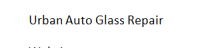 Urban Auto Glass Repair