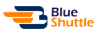 Blue Shuttle Van