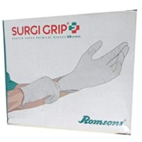 Buy Romsons Surgi Grip Plus Sterile Latex Powdered Surgical Gloves (Size: 7.5) at Best Price