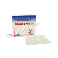 How well does Manforce 50 Mg work for erection problems?