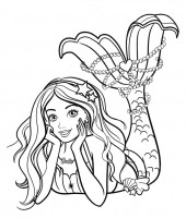 Mermaid Coloring Pages