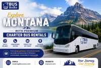 Explore Montana with Premium Charter Bus Rentals