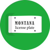 Montana License Plate