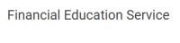 Financial Education Service