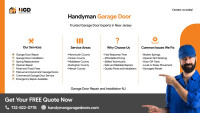 Handyman Garage Door – Fast & Affordable Garage Door Solutions in NJ