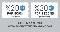 Scion Key Programming
