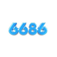 6686