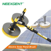 solar panel cleaning brush