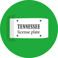 Tennessee License Plate