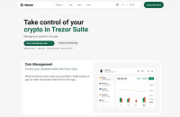 Trezor @Login. The official wallet*