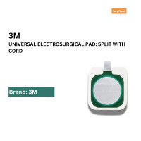 Advanced 3M Universal Electrosurgical Pad – Split with Cord