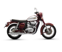 Modified Jawa 42 with Sans Classic Parts