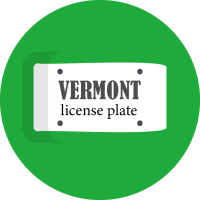 Vermont License Plate