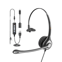 3 in 1 USB headset for phone