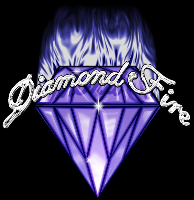 Diamond Fire Glass