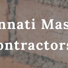 Masonry Cincinnati