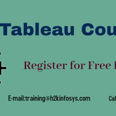 Best Tableau Online Training
